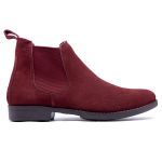 Bota Chelsea Feminina Couro DIfranca PN1777 - Bordô