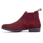 Bota Chelsea Feminina Couro DIfranca PN1777 - Bordô