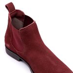 Bota Chelsea Feminina Couro DIfranca PN1777 - Bordô