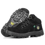 Bota Adventure Couro Nobuck Bell Boots - 780 - Preto