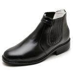 Bota Social Masculina Preto Couro DIfranca - 1501