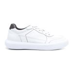 Sapatênis Casual Masculino Branco Couro DIfranca - 670