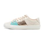 Sapatênis Casual Feminino Off White Couro DIfranca - 2043 