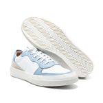 Sapatênis Casual Feminino Branco Couro DIfranca - 2041 