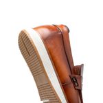 Mocassim Casual Masculino Caramelo Couro DIfranca - 158 