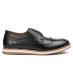 Sapato Casual Masculino Oxford Preto Couro DIfranca - 173