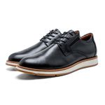 Sapato Casual Masculino Oxford Preto Couro DIfranca - 155