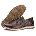 Sapato Casual Masculino Oxford Mouro Couro DIfranca - 172