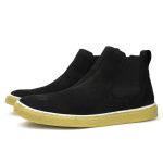 Bota Casual Masculino Preto Couro DIfranca - 612