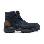 Bota Casual Masculino Azul Marinho Couro DIfranca - 083 