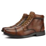 Bota Casual Masculino Oxford Whisky Couro DIfranca - 052 