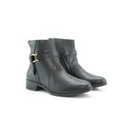 Bota Feminina Michigan Preto Couro DIfranca - 9090