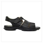 Sandália Masculina Preto Couro DIfranca - 0510