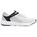 Tênis Masculino Sneaker Gelo Preto Couro DIfranca - 9002