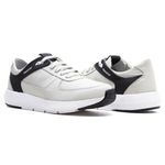 Tênis Masculino Sneaker Gelo Preto Couro DIfranca - 9002