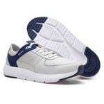 Tênis Masculino Sneaker Gelo Azul Couro DIfranca - 9002