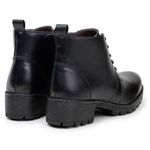 Bota Feminina Coturno Couro DIfranca - 14010 - Preto