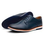 Sapato Masculino Casual Azul Couro DIfranca - 020