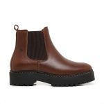 Bota Feminina Coturno Troy Couro Floater DIfranca - 381