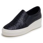 Tênis Feminino Slip On Vegano DIfranca 1204 - Preto Luxor