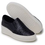 Tênis Feminino Slip On Vegano DIfranca 1204 - Preto Luxor