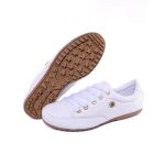 Sapatênis Tênis Mocassim Feminino Couro Flay Izabela Araújo - 100 - Branco