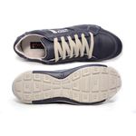 Sapatênis Tênis Couro Natural Conforto Ranster - 3005 - Azul