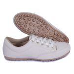 Sapatênis Tênis Mocassim Feminino Perfurado Izabela Araújo - 200 - Bege