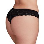 CALCINHA FIO DENTAL PRETO