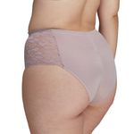 CALCINHA CAVAS RENDADAS ROSA RETRO