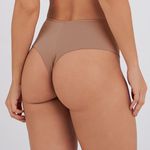 CALCINHA FIO DENTAL LATERAIS COMFORT CACAU