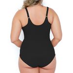 BODY MODELADOR MOLDADO PRETO