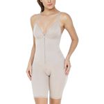 BODY MODELADOR MOLDADO COM PERNAS CHOCOLATE