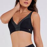 SUTIÃ TOP COM BOJO REMOVIVEL PRETO