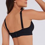 SUTIÃ TOP COM BOJO REMOVIVEL PRETO