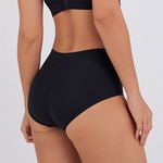 CALCINHA BOXER ZERO BARRIGA PRETO