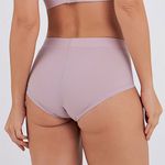 CALCINHA BOXER ZERO BARRIGA ROSA RETRO