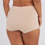 CALCINHA BOXER ZERO BARRIGA ECO BEGE