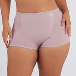 CALCINHA BOXER ZERO BARRIGA ECO ROSA RETRO