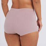 CALCINHA BOXER ZERO BARRIGA ECO ROSA RETRO