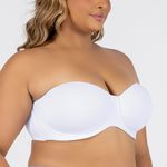 SUTIÃ BUSTIÊ PLUS BRANCO