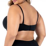SUTIÃ COM BOJO BUSTIÊ PLUS PRETO