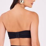 SUTIÃ BUSTIÊ COM BOJO CONCHA PRETO