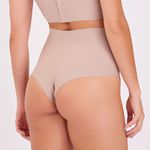 CALCINHA HOT PANT FIO DENTAL CHOCOLATE