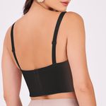 SUTIÃ TOP CONTROL COM BOJO PRETO