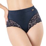 CALCINHA HOT PANT ZERO BARRIGA SELECT PRETO