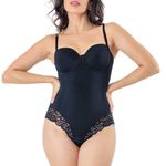 BODY MODELADOR TQC ZERO BARRIGA SELECT PRETO