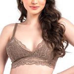 SUTIÃ LIGHT RENDADO CACAU