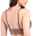 SUTIÃ LIGHT RENDADO CACAU