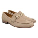 Loafer Brescia Camurça Areia